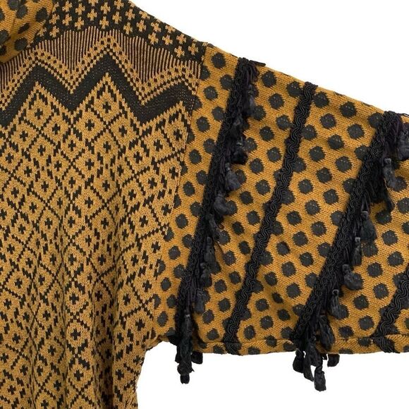 Vintage EYRE Walker Boho tassel sweater set Size M* READ - Picture 11 of 16